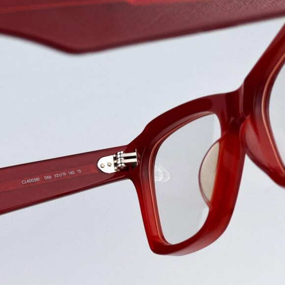 Celine CL40058I 066 Eyeglasses Red Butterfly Women CL 40058I - Picture 12 of 13
